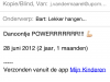 Mail naar vrienden of familie